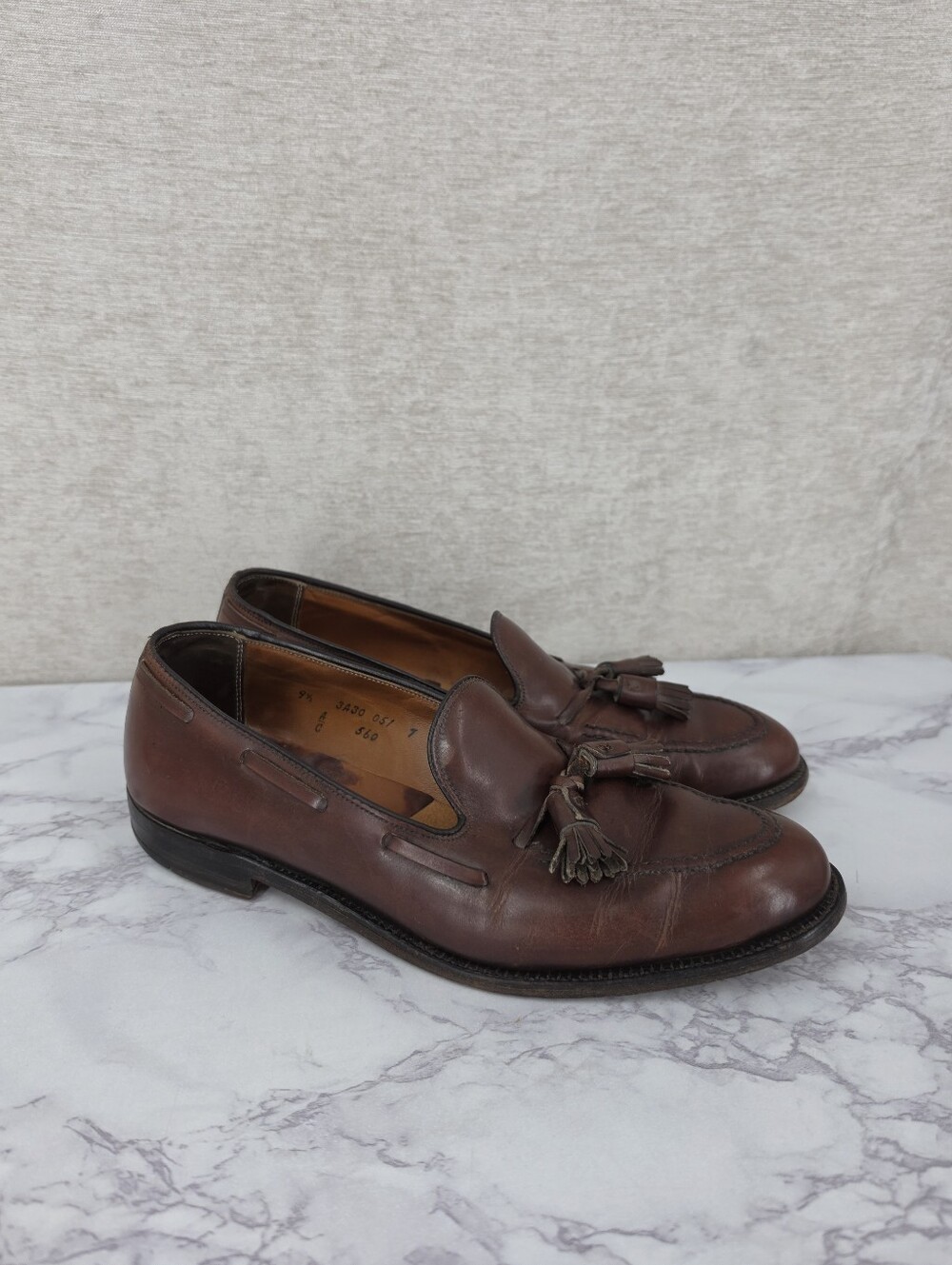 Alden Men's Tassel Moccasin Calfskin #560 Loafers